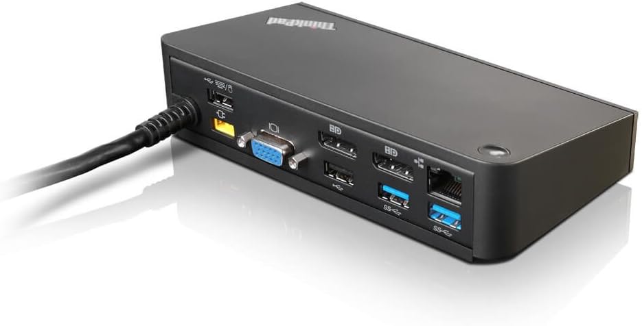 LENOVO  ThinkPad OneLink+ Dock - Port replicator - 90 Watt (40A40090UK) LENOVO  ThinkPad OneLink+ Dock - Port replicator - 90 Watt (40A40090UK)